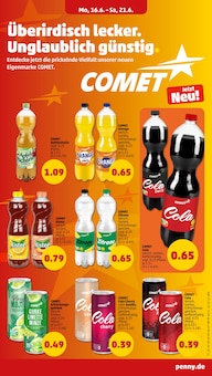 Cola im aktuellen Penny Prospekt (Kaarst) Cola im Penny Prospekt "Wer gĂĽnstig will, muss Penny." mit 43 Seiten (Kaarst)