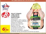 Promo Poulet Fermier Label Rouge à 6,99 € dans le catalogue Intermarché Contact à Meyreuil