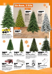 OBI Tannenbaum im Prospekt 