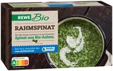 Rahmspinat im Angebot bei REWE in Weiden Rahmspinat Angebote von REWE Bio bei REWE Weiden für 1,29 €