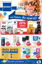 Waschmittel Angebot & Preis im aktuellen BUDNI Prospekt Waschmittel Angebot im aktuellen BUDNI Prospekt auf Seite 1