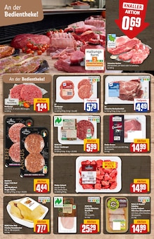 Rindfleisch im REWE Prospekt "Dein Markt" mit 38 Seiten (Hamburg)