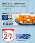 MSC-Fischstäbchen im Angebot bei GLOBUS in Krefeld MSC-Fischstäbchen Angebote von Frosta bei GLOBUS Krefeld für 2,79 €