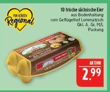 Eier im Angebot bei Marktkauf in Altenburg Eier Angebote von vom Geflügelhof Lommatzsch bei Marktkauf Altenburg für 2,99 €