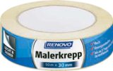 Malerkreppband von Renovo im aktuellen Hagebaumarkt Prospekt für 3,99 €