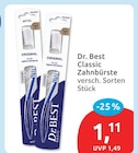 Classic Zahnbürste von Dr. Best im aktuellen budni Prospekt