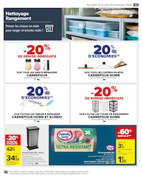 Offre Aspirateur Sans Sac dans le catalogue Carrefour du moment à la page 65