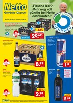 Netto Getränke-Markt Prospekt für Bochum mit 4 Seiten Netto Getränke-Markt Prospekt für Bochum: "„Flasche leer? Mehrweg voll günstig bei Netto nachkaufen!“", 4 Seiten, 08.06.2020 - 13.06.2020