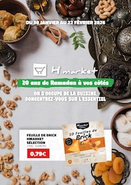 Prospectus Hmarket à Saint-Vrain, "20 ans de Ramadan à vos côtés", 20 pages, 30/01/2026 - 22/02/2026