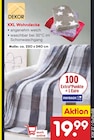 XXL Wohndecke im Angebot bei Netto Marken-Discount in Neunkirchen XXL Wohndecke Angebote von Dekor bei Netto Marken-Discount Neunkirchen für 19,99 €