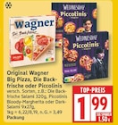 EDEKA Glienicke - Original Wagner Big Pizza Salami Angebot im Prospekt Original Wagner Big Pizza Salami bei EDEKA im Glienicke Prospekt für 1,99 €