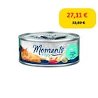 MOMENTS Adult Thon aux crevettes 24x70 g - MOME - Maxi Zoo à Levallois-Perret MOMENTS Adult Thon aux crevettes 24x70 g - MOME en promo chez Maxi Zoo Levallois-Perret à 27,11 €