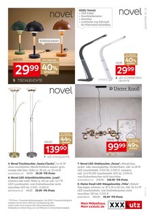 LED-Lampe im XXXLutz Möbelhäuser Prospekt "FROHE WEIHNACHTEN" mit 16 Seiten (Köln)