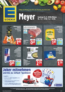 Aktueller EDEKA Mildenau Prospekt EDEKA Prospekt Mildenau "Wir lieben Lebensmittel!" mit 8 Seiten