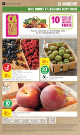 Promos Fruits Et Légumes dans le catalogue "VIVE LA FIN DES VACANCES" de Intermarché Super Fruits Et Légumes en promo dans le catalogue Intermarché Super à la page 8