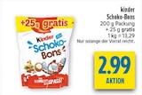 Schoko-Bons Angebote von Kinder bei diska Erlangen für 2,99 €