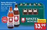 Hell im Angebot bei Netto Marken-Discount in Ludwigsburg Hell Angebote von Spaten Münchner bei Netto Marken-Discount Ludwigsburg für 13,99 €