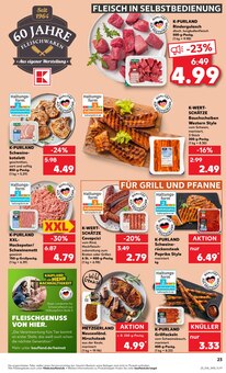 Grillfleisch im Kaufland Prospekt "Aktuelle Angebote" mit 52 Seiten (Magdeburg)