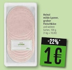 milde Lyoner bei Marktkauf im Täferrot Prospekt für 1,00 €