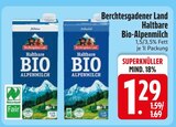 Aktuelle Milch Angebote bei EDEKA in Ingolstadt Aktuelles Haltbare Bio-Alpenmilch Angebot bei EDEKA in Ingolstadt ab 1,29 €