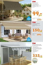 Markise Angebot im aktuellen Globus-Baumarkt Prospekt auf Seite 18