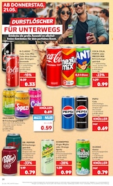 Pepsi im Kaufland Prospekt in Hof Aktueller Kaufland Prospekt mit Pepsi, "Hier bin ich richtig", Seite 20