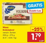 Knäckebrot Angebote von Wasa bei Netto Marken-Discount Koblenz für 1,79 €