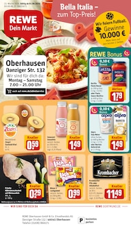 Fleisch im REWE Prospekt "Dein Markt" mit 36 Seiten (Oberhausen)