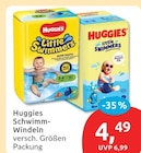 Schwimmwindeln von Huggies für 4,49 € bei budni im Angebot Schwimmwindeln von Huggies im aktuellen budni Prospekt