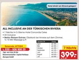 Aktuelle Reis Angebote bei Netto Marken-Discount in Duisburg Aktuelles ALL INCLUSIVE AN DER TÜRKISCHEN RIVIERA Angebot bei Netto Marken-Discount in Duisburg ab 399,00 €