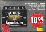 Pils oder Radler im Angebot bei EDEKA in Lippstadt Pils oder Radler Angebote von Krombacher bei EDEKA Lippstadt für 10,99 €