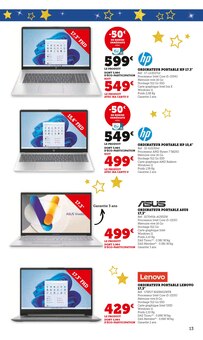 Promotion Ipad dans le prospectus Hyper U, valable du 02/12/2025 au 24/12/2025 Promo Ipad dans le catalogue Hyper U du moment à la page 13
