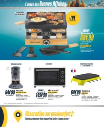 Offre Appareil Raclette dans le catalogue Proxi Confort du moment à la page 7