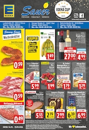EDEKA Prospekt für Welver mit 28 Seiten EDEKA Prospekt für Welver: "Aktuelle Angebote", 28 Seiten, 14.09.2026 - 19.09.2026