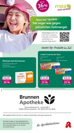mea - meine apotheke Apotheken Prospekt der aktuellen Woche mit 4 Seiten, gültig von 01.07.2026 bis 31.07.2026, in Weilburg und Umgebung Aktueller mea - meine apotheke Apotheken Prospekt in Weilburg und Umgebung, "Unsere Juli-Angebote" mit 4 Seiten, 01.07.2026 - 31.07.2026