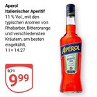 Italienischer Aperitif im Angebot bei GLOBUS in Krefeld Italienischer Aperitif Angebote von Aperol bei GLOBUS Krefeld für 9,99 €