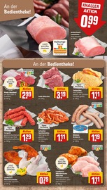 Schweinefleisch im REWE Prospekt in Kaufbeuren Aktueller REWE Prospekt mit Schweinefleisch, "Dein Markt", Seite 8