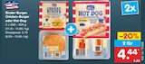 Rinder-Burger, Chicken-Burger oder Hot-Dog im Angebot bei Netto Marken-Discount in Dresden Rinder-Burger, Chicken-Burger oder Hot-Dog Angebote von American Style bei Netto Marken-Discount Dresden für 4,44 €