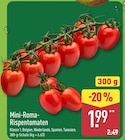 Aktuelles Mini-Roma-Rispentomaten Angebot bei ALDI Nord in Braunschweig ab 1,99 €