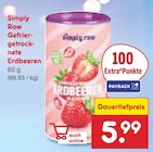 Gefriergetrocknete Erdbeeren im Angebot bei Netto Marken-Discount in Villingen-Schwenningen Gefriergetrocknete Erdbeeren Angebote von Simply Raw bei Netto Marken-Discount Villingen-Schwenningen für 5,99 €