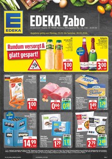 EDEKA Prospekt der Woche "Wir lieben Lebensmittel!" Seite 1, 23.02.2026 bis 28.02.2026 für Nürnberg Aktueller EDEKA Prospekt "Wir lieben Lebensmittel!" Seite 1 von 30 Seiten für Nürnberg