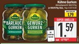 Bärlauch Gurken Angebote von Kühne bei EDEKA Augsburg für 1,59 €