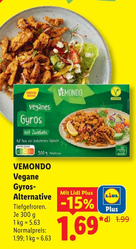 Vegane Gyros-Alternative
