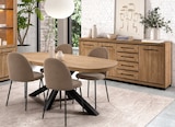 Table pieds étoile 200×100 cm en promo chez Maxi Bazar Table pieds étoile 200×100 cm dans le catalogue Maxi Bazar