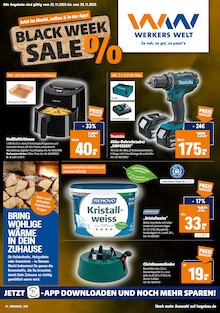 Werkers Welt Prospekt Lautersheim "BLACK WEEK SALE" mit 8 Seiten
