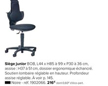 Siège junior Bob - Gautier à Béziers Siège junior Bob en promo chez Gautier Béziers à 216,00 €