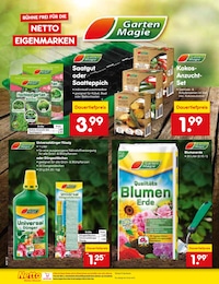 Netto Marken-Discount Blumenerde im Prospekt 