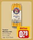 Aktuelle Bier Angebote bei REWE in Schwabach Aktuelles Münchner Hell Angebot bei REWE in Schwabach ab 0,79 €