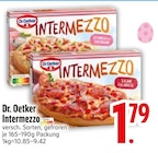 Pizza im EDEKA Prospekt Intermezzo Schinken & Champignon von Dr. Oetker im aktuellen EDEKA Prospekt für 1,79 €