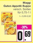 Guten Appetit-Suppe im Angebot bei EDEKA in Hamburg Guten Appetit-Suppe Angebote von Maggi bei EDEKA Hamburg für 0,69 €